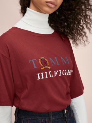 red tommy t shirt