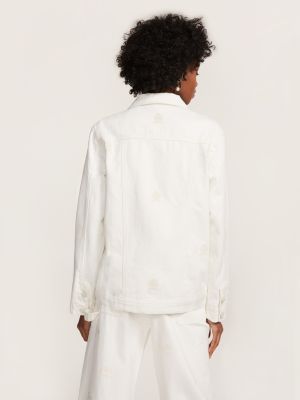 white tommy jacket