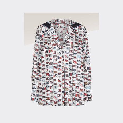 tommy hilfiger silk shirt