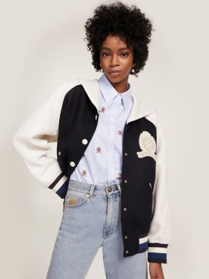 tommy hilfiger varsity hoodie