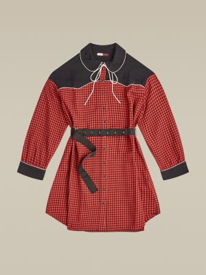 tommy hilfiger collared shift dress