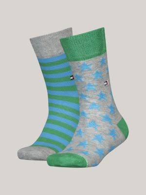 mit Grün | 2er-Pack Socken | Classics Hilfiger Sternen Tommy