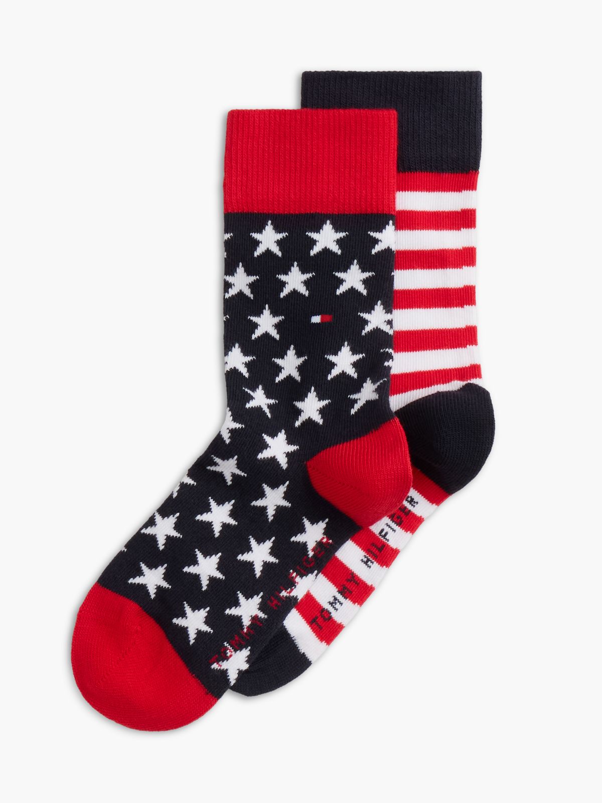 2-Pack Star And Stripe Ankle Socks — Multi