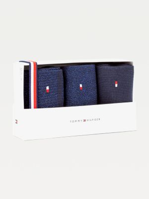 3-Pack Glitter Socks Box | BLUE Tommy Hilfiger