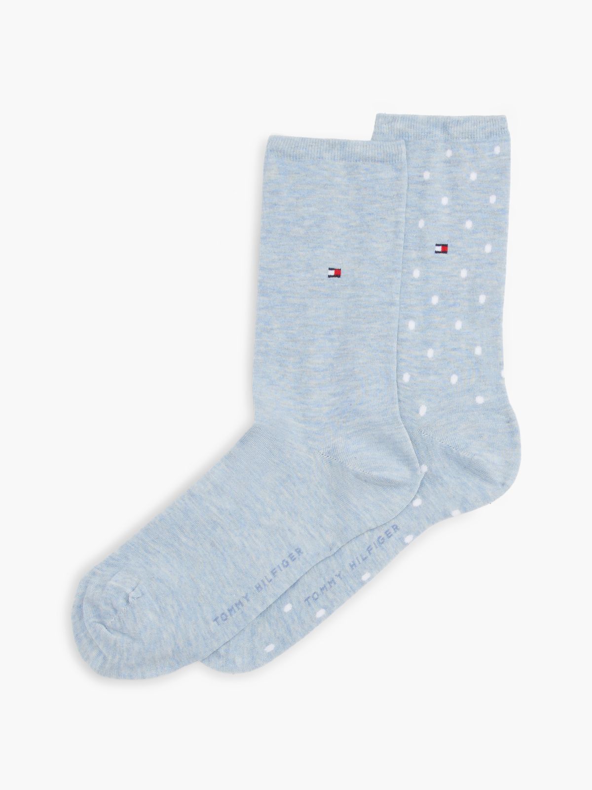 2-Pack Polka Dot Socks — Blue