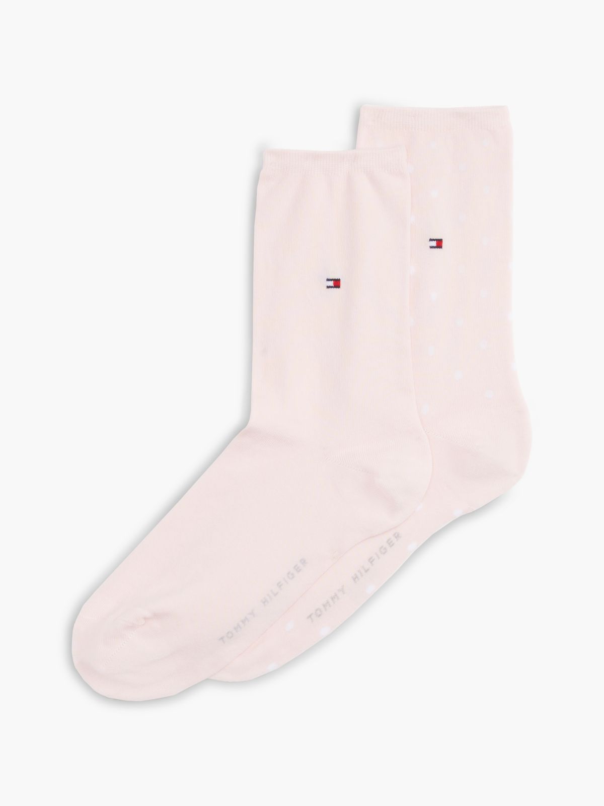 2-Pack Polka Dot Socks — Pink
