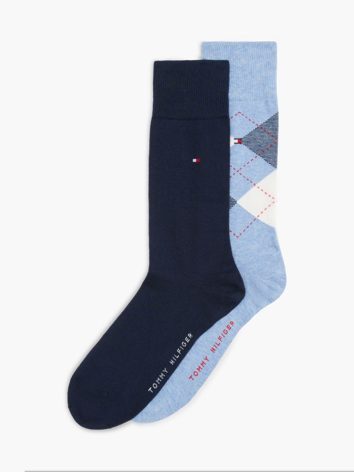 2-Pack Flag Argyle Socks — Blue