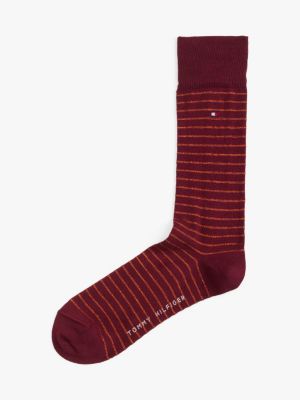 grey micro stripe socks for men tommy hilfiger