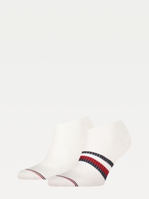 2-Pack Flag Trainer Socks | WHITE 