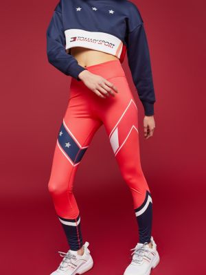 tommy hilfiger blue leggings