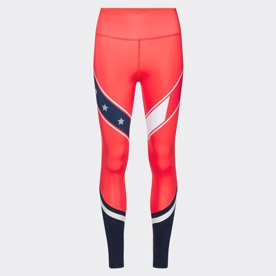 red tommy hilfiger leggings