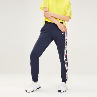 tommy hilfiger retro taping joggers