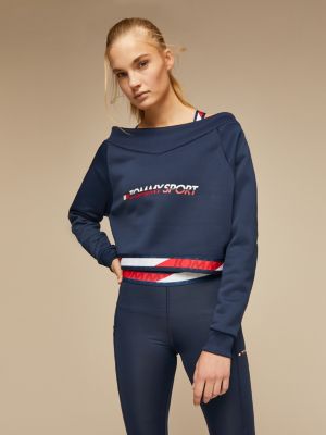 tommy hilfiger mock neck sweatshirt