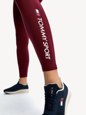 tommy hilfiger sport logo leggings