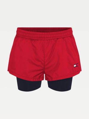 Double Layer Shorts | RED | Tommy Hilfiger