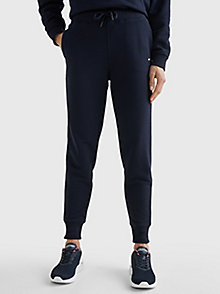 blue sport terry joggers for women tommy hilfiger