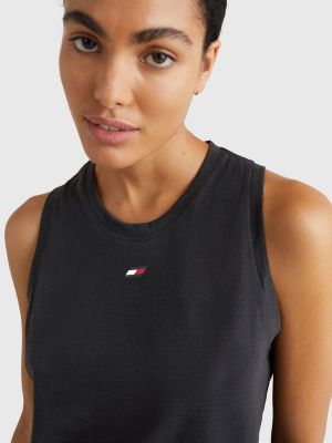 Sport Mesh Top | BLACK | Tommy Hilfiger