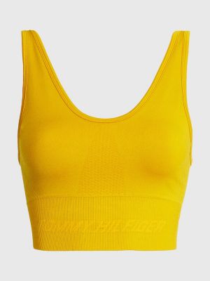 Sport Low Support Skinny Sports Bra YELLOW Tommy Hilfiger
