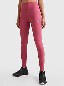 purple sport essential full length leggings for women tommy hilfiger