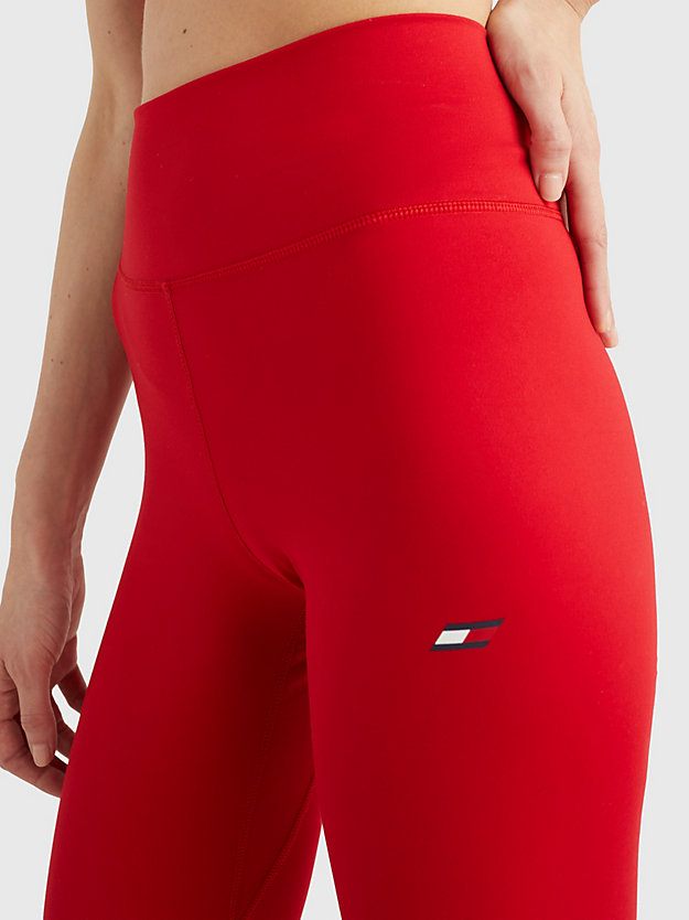 PRIMARY RED Sport Essential Full Length Leggings for women TOMMY HILFIGER