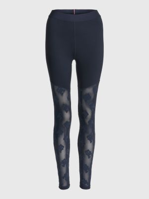 DESERT SKY Sport TH Monogram 7/8 Length Leggings for women TOMMY HILFIGER