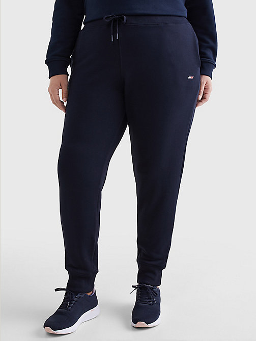 blue curve sport terry joggers for women tommy hilfiger