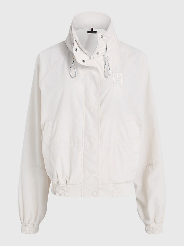 WEATHERED WHITE Sport Relaxed Sailing Jacket for women TOMMY HILFIGER