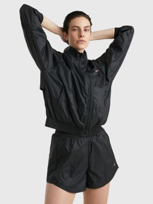 Sport Essential Relaxed Windbreaker BLACK Tommy Hilfiger