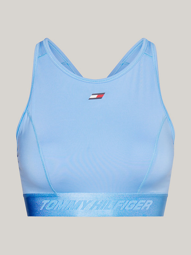 Reggiseno Sport Essential a sostegno medio HYDRANGEA BLUE da donne TOMMY HILFIGER