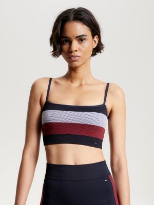 Sport Global Stripe Low Support Bra BLUE Tommy Hilfiger