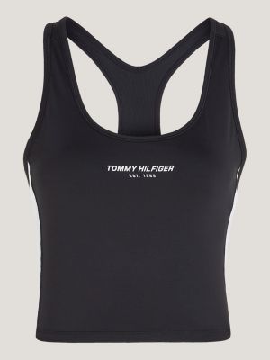 Buy Tommy Hilfiger Sleeveless Scoop Neck Full Coverage Sports Bra