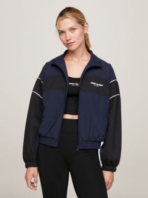 Tommy hilfiger clearance track jacket women's