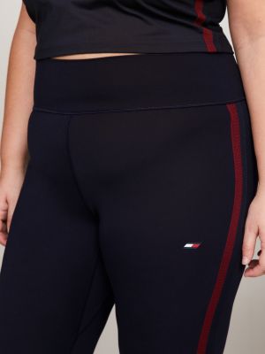 Tommy Hilfiger Sport Women's Logo Tape High Rise 7/8 Leggings