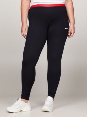 Curve Sport Mid Rise Skinny Full Length Leggings