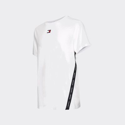 tommy hilfiger logo tape t shirt