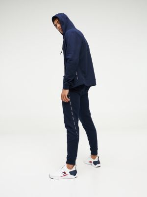 tommy hilfiger lounge tape logo jog pant
