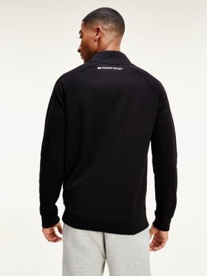 tommy jeans half zip fleece