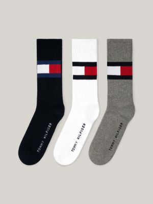 Coffret 4 paires de chaussettes bleu homme - Tommy Hilfiger