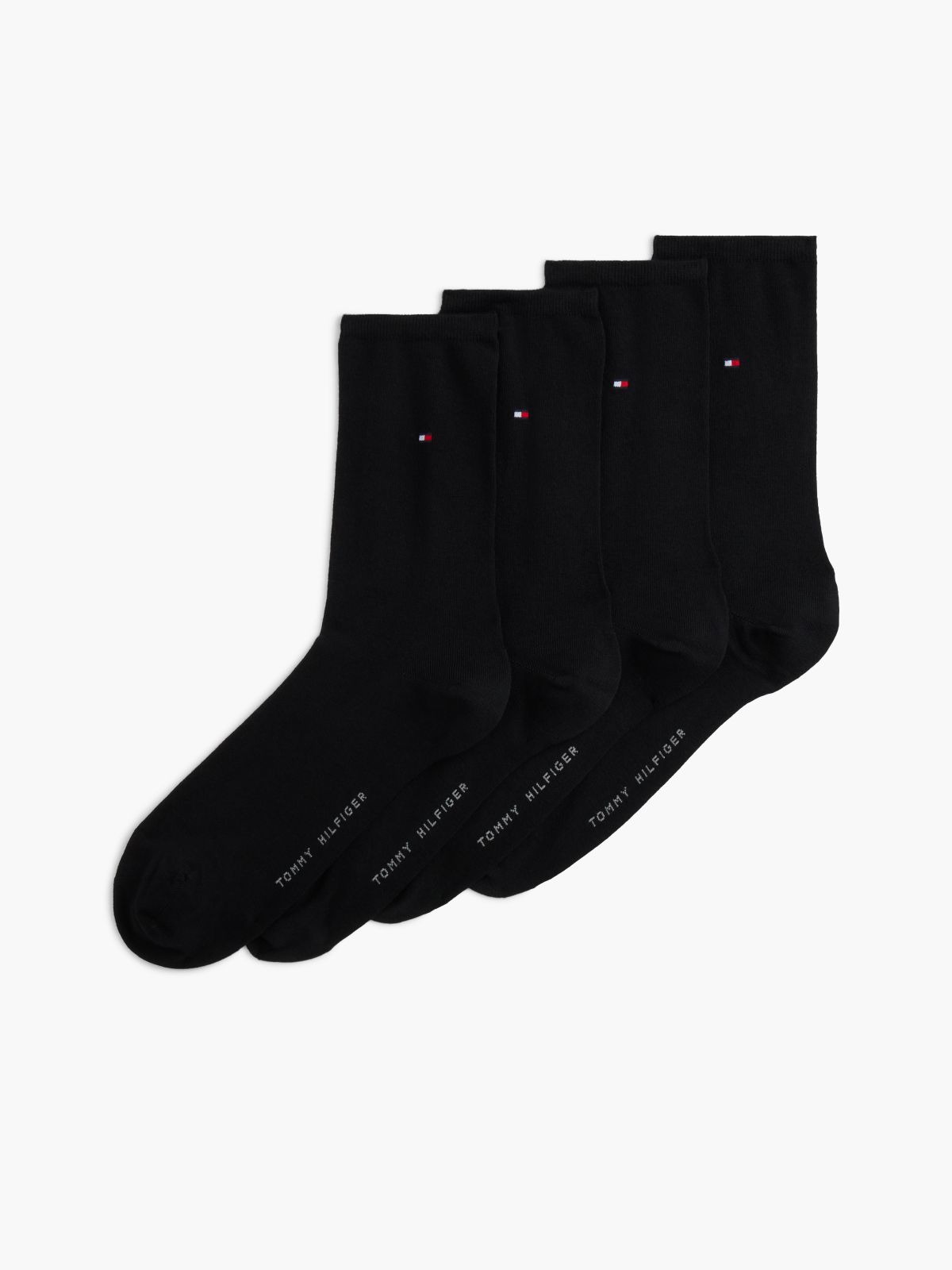 4-Pack Socks — Black