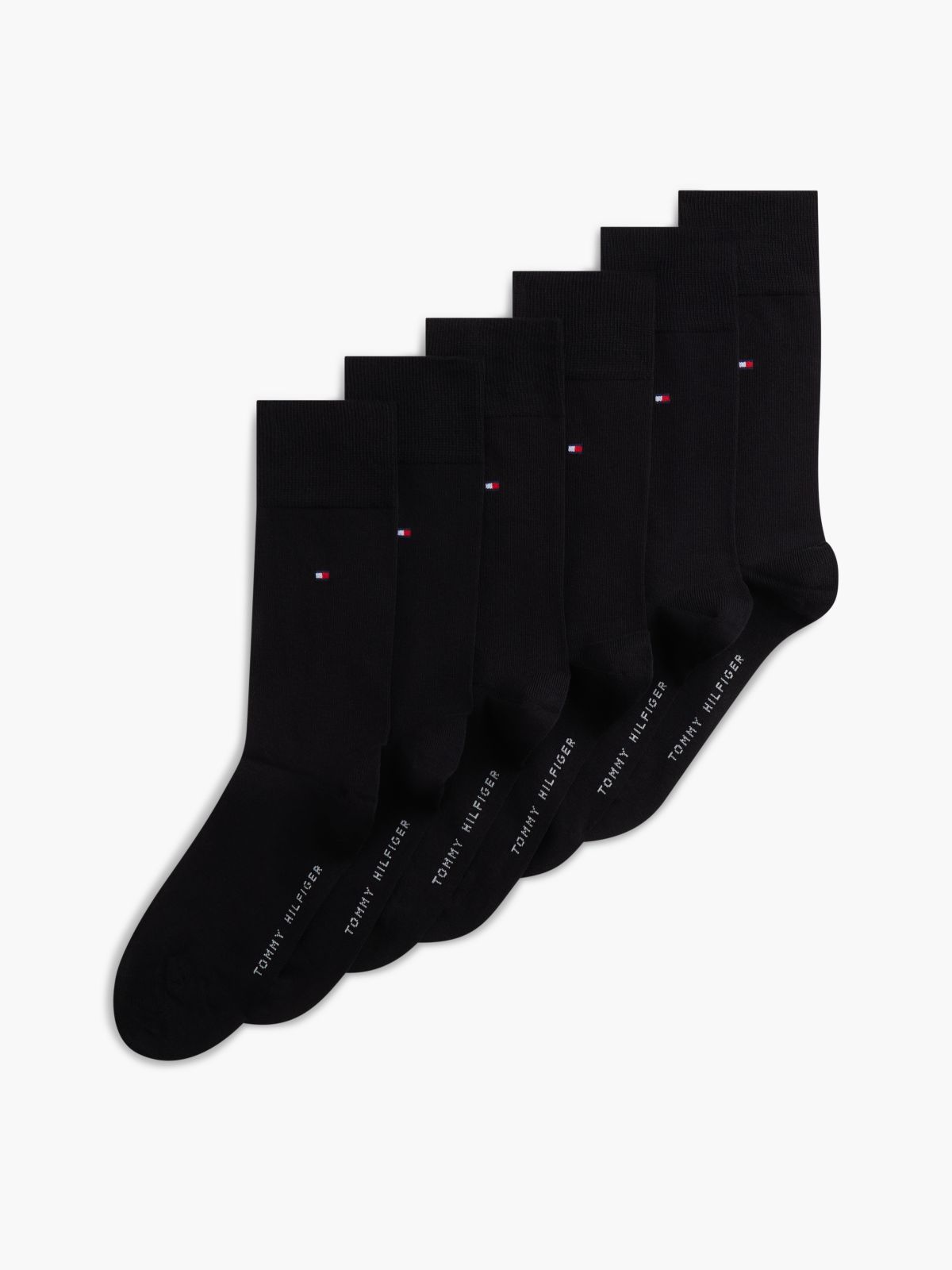 6-Pack Socks — Black