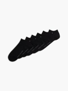 6-Pack Trainer Socks — Black 1