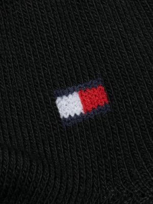 schwarz 6er-pack knöchelsocken für herren - tommy hilfiger