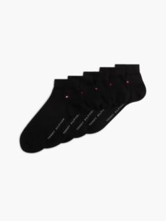 6-Pack Ankle Socks — Black 1