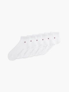 6-Pack Ankle Socks — White 1