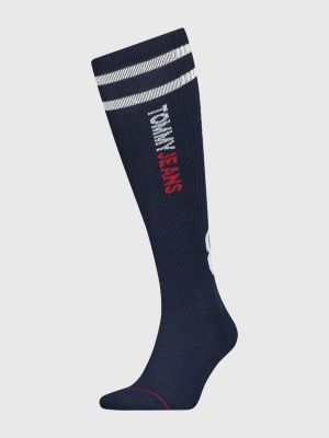 1Pack KneeHigh Socks BLUE Tommy Hilfiger
