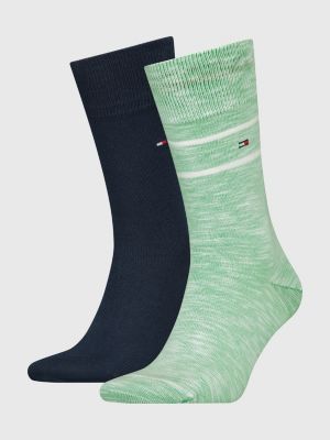 Chaussettes vert kaki enfant garçon : - Chaussettes