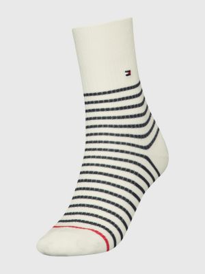 Chaussettes Access Femme TOMMY HILFIGER Chaussettes Fem. Lot de 2 Bla  Couleur fournisseur Blanc Taille 35/38