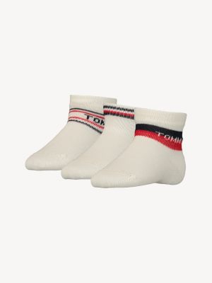 TOMMY HILFIGER - Pack 2 pares de calcetines blancos 342025001 322