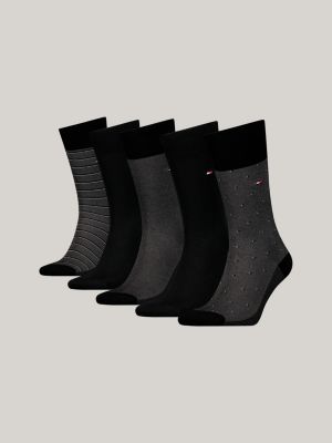 2-Pack Classics Monogram Socks, BLACK