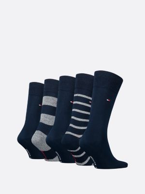 5-Pack Classics Flag Socks Gift Box | Blue | Tommy Hilfiger